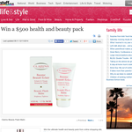 Win a $500 health and beauty pack
