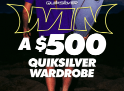 Win a $500 Quiksilver Wardrobe