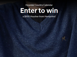 Win a $500 Voucher from Hemprino