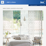 Win a $500 window furnishing voucher from Lahood - BNZ Good Home