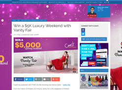 Win a $5K Luxury Weekend with Vanity Fair