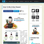 Win A 64oz Vitamix Blender! - Collective Evolution