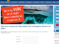 Win a 8 Night New Caledonia Cruise