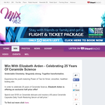 Win a 90 piece Ceramide Daily Youth Restoring Serum and Ceramide Lift and Firm Day Cream - Mix 98.2