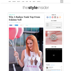 Win A Badass Tank Top From Eskimo Nell