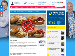 Win a bagel brunch workplace shout with ABE'S Bagels