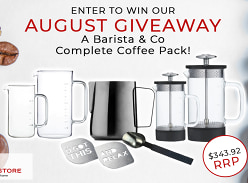 Win a Barista and Co Complete Coffee Pack