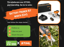 Win a Battery Pruner Kit