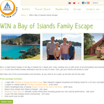 Win a Bay of Islands Family Escape