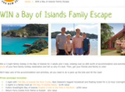 Win a Bay of Islands Family Escape