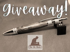 Win a beautiful Capital Click Ancient Swamp Kauri Pen