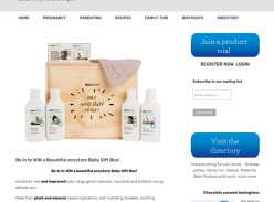 Win a Beautiful Ecostore Baby Gift Box