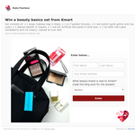 Win a beauty basics set from Kmart