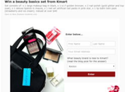 Win a beauty basics set from Kmart