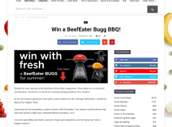 Win a BeefEater Bugg BBQ