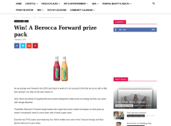 Win A Berocca Forward prize pack