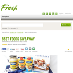 Win a Best Foods Prize Pack