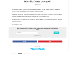 Win a Bio Cheese prize pack