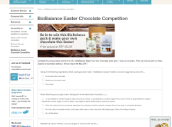 Win a BioBalance Make Your Own Chocolate prize pack