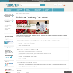 Win a BioBalance prize pack