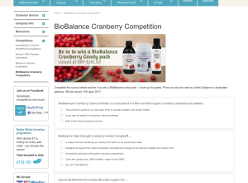 Win a BioBalance prize pack