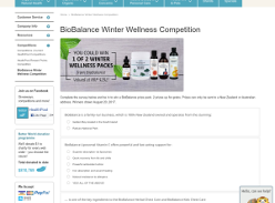 Win a BioBalance prize pack