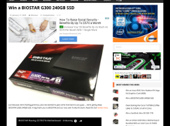 Win a Biostar G300 240GB SSD