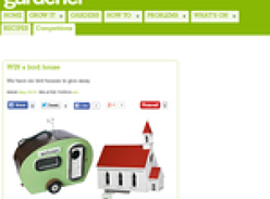 Win a bird house