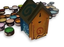 Win a Birdhouse and Paint with Resene