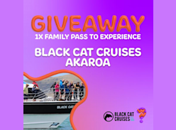 Win a Black Cat Cruises Family Cruise in Akaroa