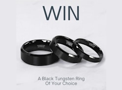 Win a Black Tungsten Ring