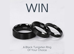 Win a Black Tungsten Ring