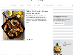 Win a Blacklock grill pan