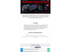 Win a Bleeding Edge Bundle