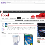 Win a blender with Almond Breeze! - Yahoo Lifestyle