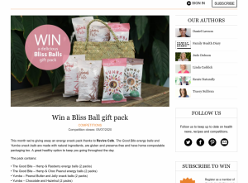 Win a Bliss Ball gift pack