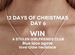 Win a Blue Lace Agate Love Claw Necklace from Stolen Girlfriends Club