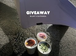 Win a Blunt Umbrella and 3 Tubs of Eatkinda