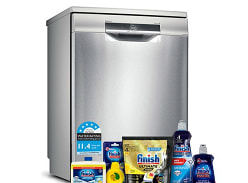 Win a Bosch dishwasher and Finish product bundle