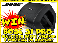 Win a Bose S1 Pro+ Bluetooth Party Speaker & Portable PA System