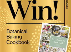 Win a Botanical Baking cookbook by Juliet Sear