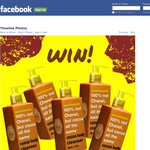 Win a bottle of 100% not Chanel, but cocoa all the same cocoa body cleanser - Jaya