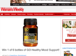 Win a bottle of GO Healthy Mood Support!