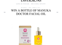 Win a bottle of Manuka Doctor Replenishing Facial Oil