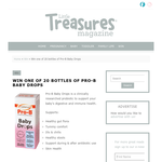Win a Bottle of Pro- B Baby Drops