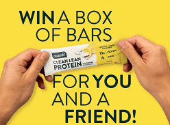 Win a box of Nuzest Clean Lean Protein or Good Green Vitality Bars