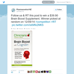 Win a Brain Boost Supplement - Pharmaceutical NZ