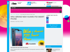 Win a brand new Huawei P20