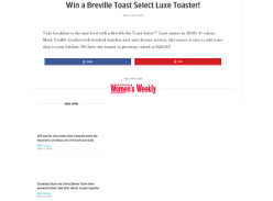 Win a Breville Toast Select Luxe Toaster