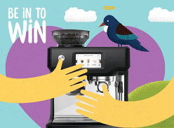 Win a Breville Touch Black Truffle Coffee Machine